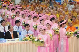 Chùm ảnh: Phiên chính thức Đại hội PG TP.HCM lần VIII